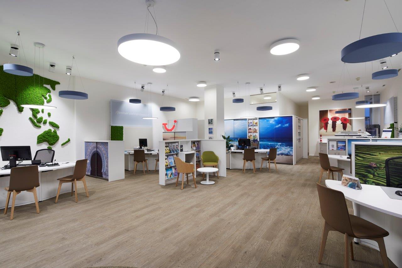 Offene Raumgestaltung im Urlaubscenter Studiosus